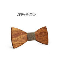 Noeuds Papillons en Bois (Enfant/Adulte)