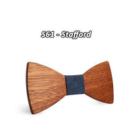 Noeuds Papillons en Bois (Enfant/Adulte)