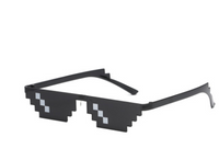 Lunettes de soleil à pixels codés