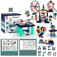Large-particle Building Blocks For Children