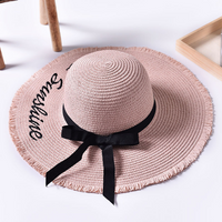 Hello Sunshine Embroidered Sun Hats
