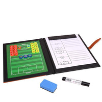 Tablero táctico magnético de entrenamiento de fútbol