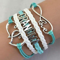 Infinity Love Grandma Layered Bracelet