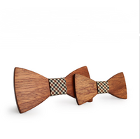 Noeuds Papillons en Bois (Enfant/Adulte)