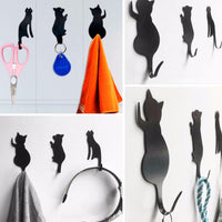 Cat Tail Key Hangers (3 Pcs)