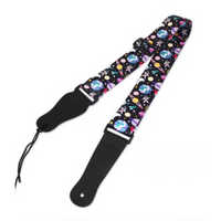 Correa estampada color guitarra bandolera.