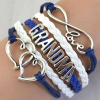 Infinity Love Grandma Layered Bracelet