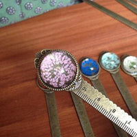 Dry Flower Gypsophila Ruler Bookmark