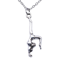 European And American Popular Sports Series Ornament Necklace Gymnastic Pendant Necklace Simple Choker