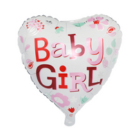 Baby Shower First Birthday Foil Balloons (10 Pcs)