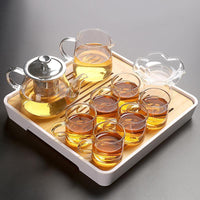 Japanese Glass Kung Fu Tea Sets