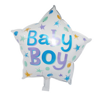 Baby Shower First Birthday Foil Balloons (10 Pcs)