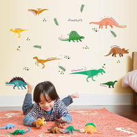 Stickers muraux dinosaures