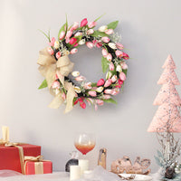 Two Tone Tulip Wreath