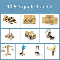 Kits d'expérimentation scientifique en bois