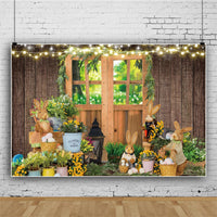 Material fotográfico para fiesta de conejito de Pascua, tela de fondo para fotografía, accesorios de estudio