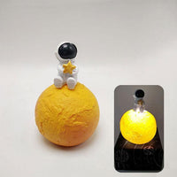 Glowing Planet Astronaut Nightlight