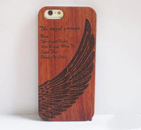 Engraved Wooden iPhone Cases