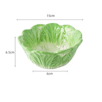 Spring Cabbage Rabbit Accented Tableware
