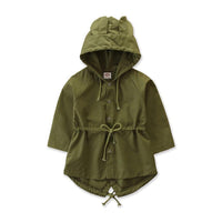 Lightweight Bunny Ears Hood Jacket & Trench Coats (Toddler/Child)
