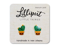 Kawaii Cactus Earrings