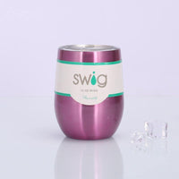 Taza de vino de acero inoxidable de 12 oz.