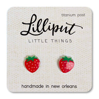 Boucles d'oreilles en forme de fruit