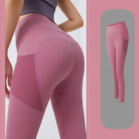 Leggings deportivos con bolsillo lateral de malla