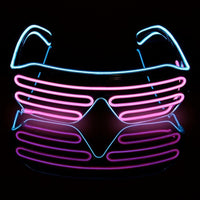 Gafas LED intermitentes con luz