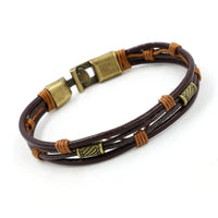 Braided Leather Bracelet (Mens)
