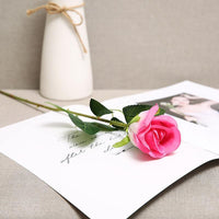 Single Stem Artificial Roses