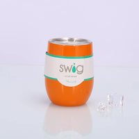 Taza de vino de acero inoxidable de 12 oz.