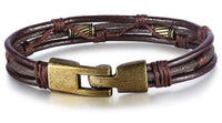 Braided Leather Bracelet (Mens)
