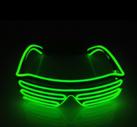 Gafas LED intermitentes con luz