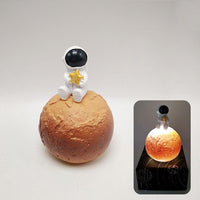 Glowing Planet Astronaut Nightlight