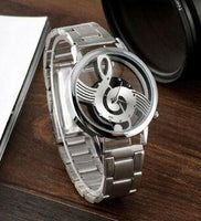 Hollow Musical Note Wrist Watch
