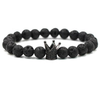 Knights' Helmets or Crowns & Lava Stone Bracelets