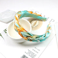 Tie-Dye Braided Headbands