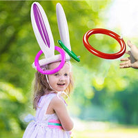 Inflatable Easter Bunny Ear Ring Toss