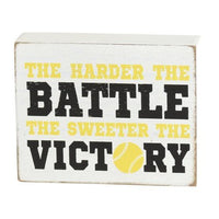 Sports Battle Victory Box Signs