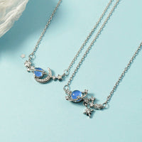 Versión coreana de collar de lujo ligero y diseño pequeño.