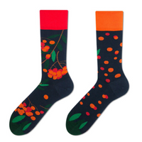 Chaussettes fantaisie asymétriques