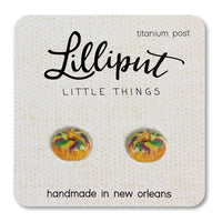 Mardi Gras Earrings