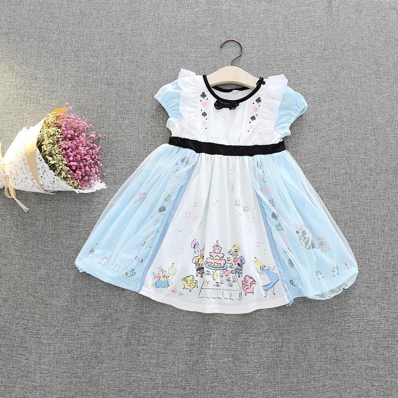 open lace back dress Little Princess Dresses (Toddler/Child)