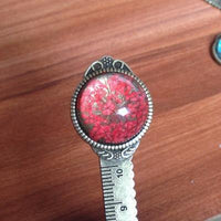 Dry Flower Gypsophila Ruler Bookmark
