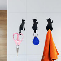 Cat Tail Key Hangers (3 Pcs)