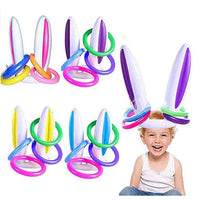 Inflatable Easter Bunny Ear Ring Toss