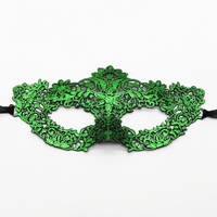 Thick Lace Metallic Mardi Gras Masquerade Masks