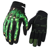 Skeleton Biking Gloves