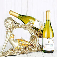 Porta botella de vino de sirena